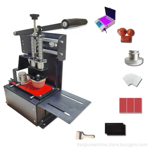 Home Use Small Logos Manual Pad Printer for Cosmetics Packaging